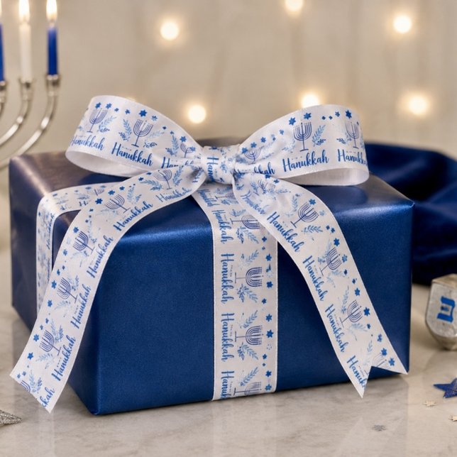 Lazo De Raso Cinta de la menorá de Hanuká (Subido por el creador)