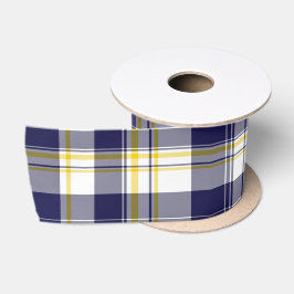 Lazo De Raso Cinta de maíz y placa azul