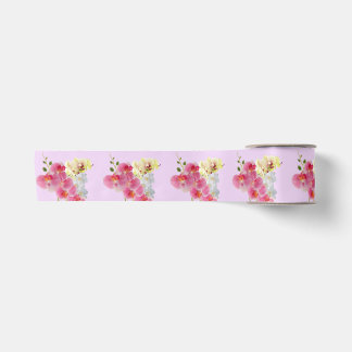 Lazo De Raso Cinta de orquídea pastel