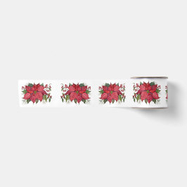 Lazo De Raso Cinta de Poinsettia