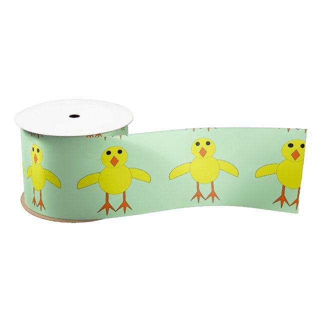 Lazo De Raso Cinta de pollo de Pascua (Carrete)