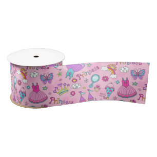 Lazo De Raso Cinta de raso Pink Princess