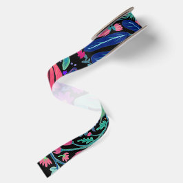 Lazo De Raso Cinta de satén decoración floral Parastas
