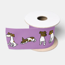 Cinta de Satén Jack Russell