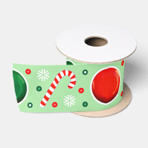 Lazo De Raso Cinta de Seda de Regalo de Navidad de Disc Golf