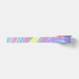 Lazo De Raso cinta de unicornio colorida