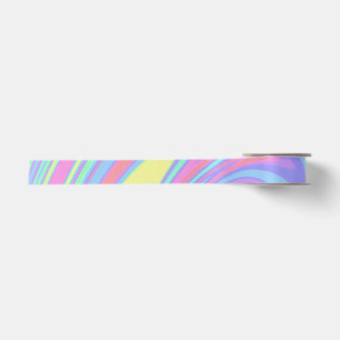 Lazo De Raso cinta de unicornio colorida