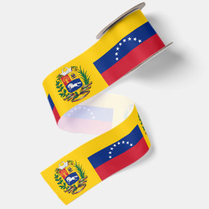 Lazo De Raso Cinta de Venezuela, Emblema, patriota, Bandera Vel