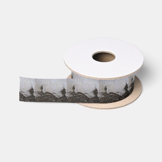 Lazo De Raso Cinta del árbol de abedul (Carrete)