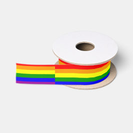 Lazo De Raso Cinta del arco iris