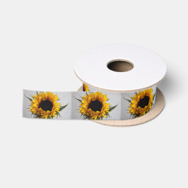 Lazo De Raso Cinta del girasol