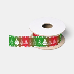 Lazo De Raso Cinta del navidad