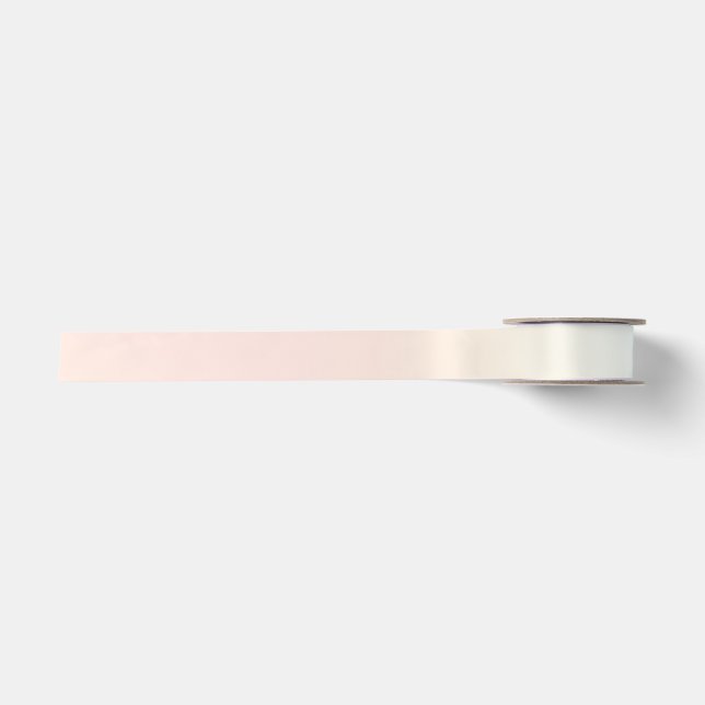 Lazo De Raso Cinta estética de pastel suave (Anverso)