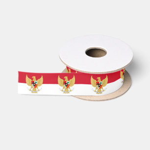 Lazo De Raso Cinta Indonesia, Emblema, Bandera de Indonesia