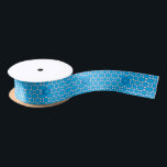 Lazo De Raso Cinta judía azul de la estrella<br><div class="desc">Esta cinta preciosa es perfecta para Jánuca o cualquier regalo para una ocasión judía,  tal como un palo Mitzvah o los bris.</div>