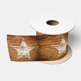 Lazo De Raso Cinta Madera Rústica Primordial Pintada de Blanco 