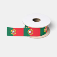 Cinta patriótica con bandera de Portugal