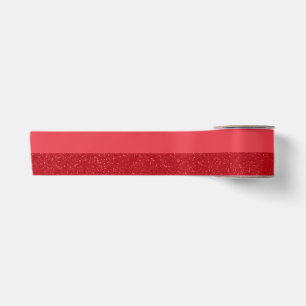 Lazo De Raso Cinta Roja de Tomate Personalizada – Textura Dual