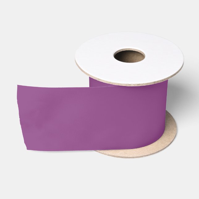Lazo De Raso Cinta satinada ancha de Plum (Carrete)