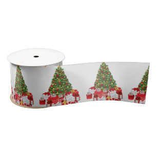Lazo De Raso Cinta satinada/árbol de Navidad