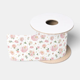 Lazo De Raso Cinta satinada Baby Shower para el Fiesta de té co