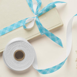 Lazo De Raso Cinta satinada con cubierta azul para bebés - Baby