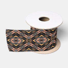 Lazo De Raso Cinta satinada de diseño de Bogolan