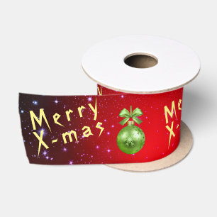 Lazo De Raso cinta satinada de los navidades