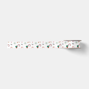 Lazo De Raso Cinta satinada de navidad