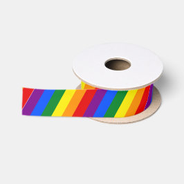 Lazo De Raso Cinta satinada del orgullo gay