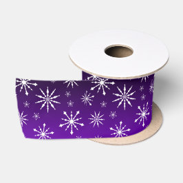 Lazo De Raso Cinta satinada gradiente morado/negro