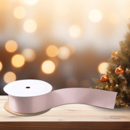 Lazo De Raso Cinta satinada rosada de color claro de tendencia