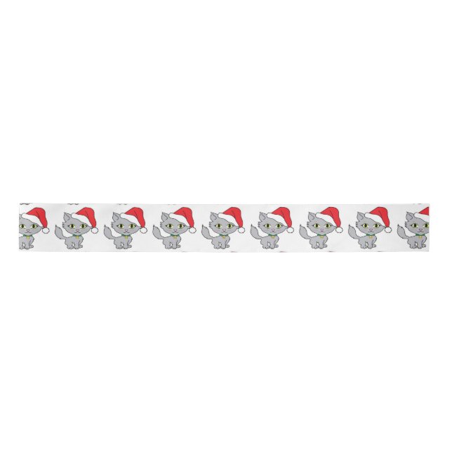 Lazo De Raso Cinta satinada/Santa Kitty (Anverso)