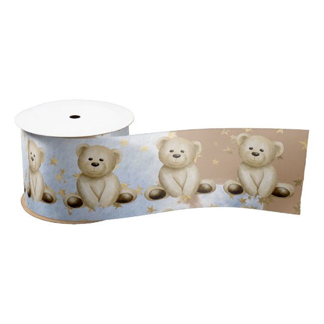 Lazo De Raso Cinta satinada Teddy Bear (Carrete)