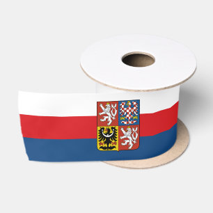 Lazo De Raso Cinta tricolor de la bandera checa, Emblema, Repúb