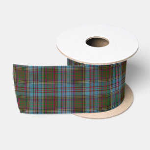 Lazo De Raso Clan Anderson Tartan Plaid Pattern Scottish