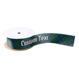 Lazo De Raso Clan Johnston Tartan Satin Ribbon