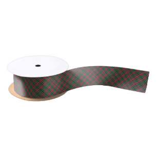 Lazo De Raso Clan MacCulloch Scottish Tartan Plaid Pattern