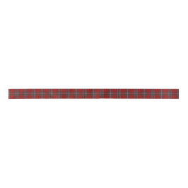 Lazo De Raso Clan MacFarlane Tartan Plaid Ribbon