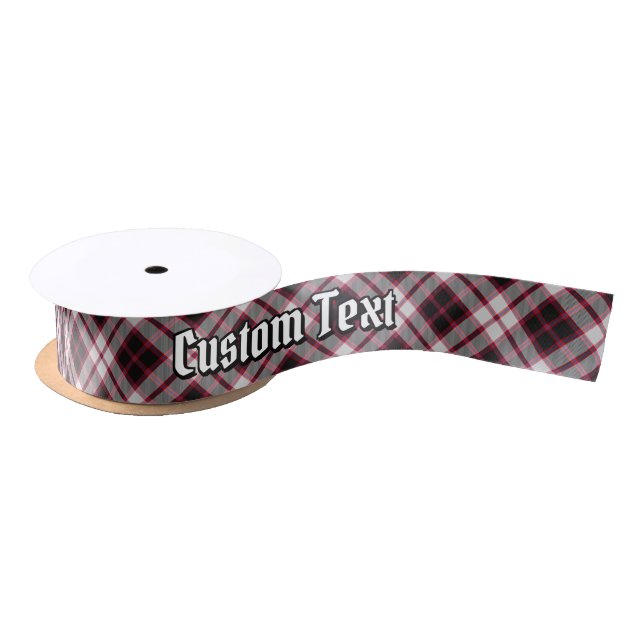 Lazo De Raso Clan MacPherson Hunting Tartan Satin Ribbon (Carrete)