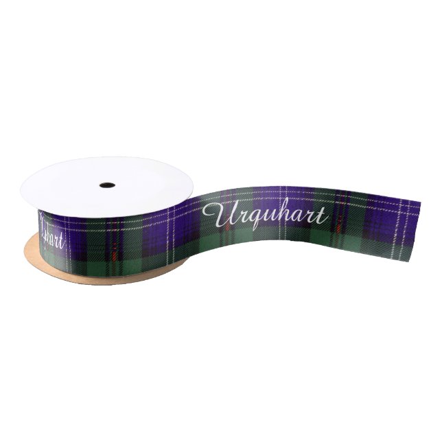 Lazo De Raso Clan urquhart Plaid Scottish tartan (Carrete)