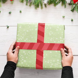 Lazo De Raso Clásico rojo simple a rayas