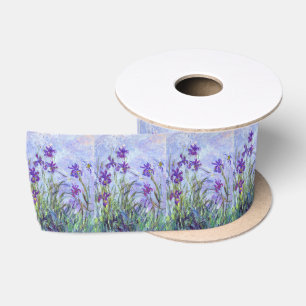 Lazo De Raso Claude Monet - Lilas Irises / Iris Mauves
