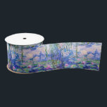 Lazo De Raso Claude Monet - Lilies de agua / Nympheas 1919<br><div class="desc">Lilies de agua / Nympheas (W.1852) - Claude Monet,  Petróleo en lienzo,  1916-1919</div>