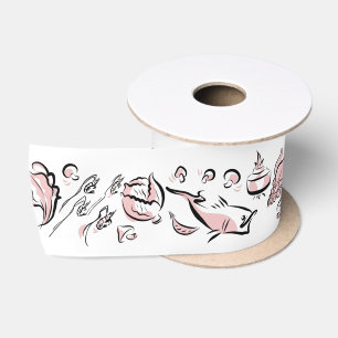 Lazo De Raso Cocina china moderna Tinta Cinta De Dibujo
