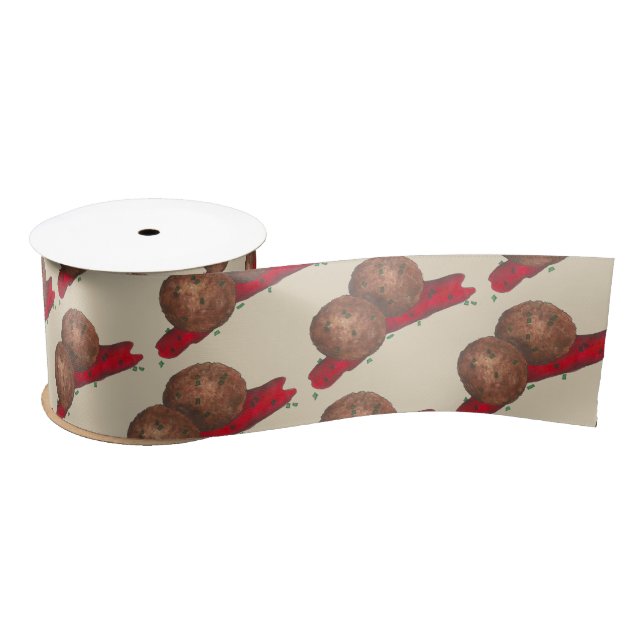 Lazo De Raso Cocina italiana de cocina de albóndigas Marinara (Carrete)