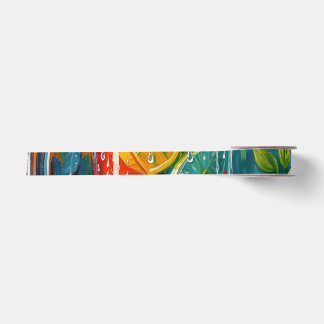 Lazo De Raso Cóctel de Verano Tropical Pintura al Óleo Impasto