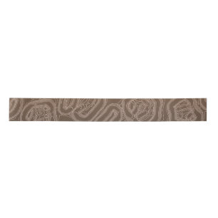 Lazo De Raso Coffee Bean Satin Ribbon