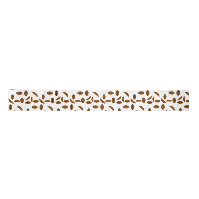 Lazo De Raso Coffee Beans Galore Ribbon (Anverso)