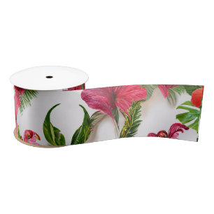 Lazo De Raso Colección de Aloha Excursivo Frasco de Flores Vibr